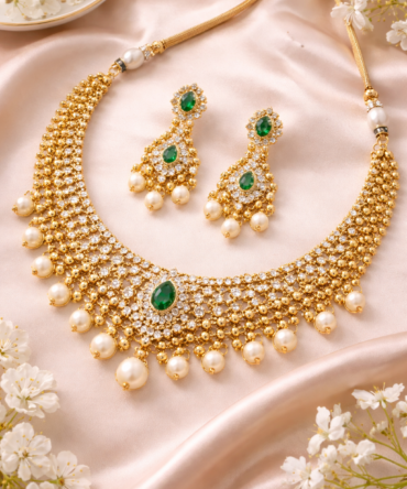 Gold Plated Necklace Set